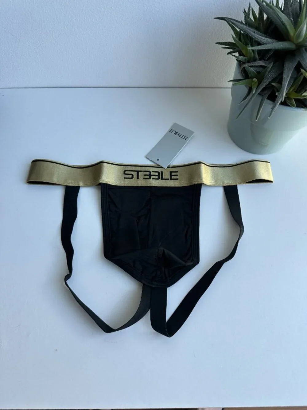 ST33LE - Bamboo Jockstrap - Black (M)